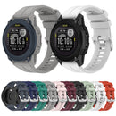 For Garmin Descent G1 / Forerunner 745/945/935 / Approach S62 Solid Color Silicone Watch Band(Grapefruit Red)