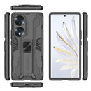 For Honor 70 5G Supersonic PC + TPU Shock-proof Protective Phone Case(Black)