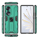 For Honor 70 5G Supersonic PC + TPU Shock-proof Protective Phone Case(Green)