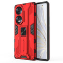 For Honor 70 5G Supersonic PC + TPU Shock-proof Protective Phone Case(Red)