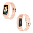 For Huawei Band 7 / 6 / Honor Band 6 Integrated TPU Watch Band(Pink)