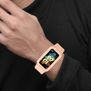 For Huawei Band 7 / 6 / Honor Band 6 Integrated TPU Watch Band(Pink)