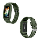 For Huawei Band 7 / 6 / Honor Band 6 Integrated TPU Watch Band(Army Green)