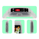 For Huawei Band 7 / 6 / Honor Band 6 Integrated TPU Watch Band(Frosted Transparent)