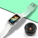 For Huawei Band 7 / 6 / Honor Band 6 Integrated TPU Watch Band(Frosted Transparent)