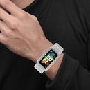 For Huawei Band 7 / 6 / Honor Band 6 Integrated TPU Watch Band(Frosted Transparent)