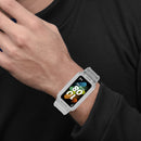 For Huawei Band 7 / 6 / Honor Band 6 Integrated TPU Watch Band(Light Grey)