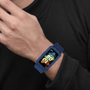 For Huawei Band 7 / 6 / Honor Band 6 Integrated TPU Watch Band(Midnight Blue)