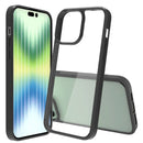 Shockproof Scratchproof TPU + Acrylic Phone Case For iPhone 14 Pro Max (Black)