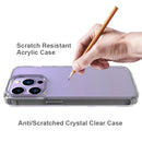 Shockproof Scratchproof TPU + Acrylic Phone Case For iPhone 14 Pro Max (Transparent)