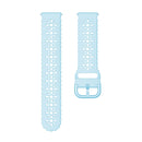 For Huawei Watch GT 3 Pro 22mm Plum Blossom Hollowed Silicone Watch Band(Light Blue)