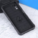 For Samsung Galaxy A03s / A02s 164mm Non-slip Shockproof Armor Phone Case(Black)