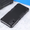 For Samsung Galaxy A03s / A02s 164mm Non-slip Shockproof Armor Phone Case(Black)
