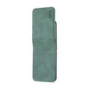 For Samsung Galaxy Z Flip4 AZNS Dream II Skin Feel PU+TPU Horizontal Flip PU Phone Case(Green)