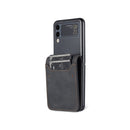 For Samsung Galaxy Z Flip4 AZNS Dream II Skin Feel PU+TPU Horizontal Flip PU Phone Case(Black)