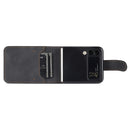 For Samsung Galaxy Z Flip4 AZNS Dream II Skin Feel PU+TPU Horizontal Flip PU Phone Case(Black)