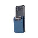 For Samsung Galaxy Z Flip4 AZNS Dream II Skin Feel PU+TPU Horizontal Flip PU Phone Case(Blue)