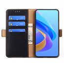 For OPPO Realme Narzo 50i Ostrich Texture Flip Leather Case(Black)