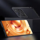 For vivo X80 Frosted Holder Phone Case(Matte Black)