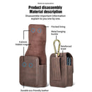 Outdoor Mountaineering Phone Hanging Pocket for Samsung Galaxy Z Filp3 5G(Brown)