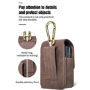 Outdoor Mountaineering Phone Hanging Pocket for Samsung Galaxy Z Filp3 5G(Brown)
