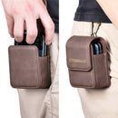 Outdoor Mountaineering Phone Hanging Pocket for Samsung Galaxy Z Filp3 5G(Brown)