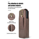 Outdoor Mountaineering Phone Hanging Pocket for Samsung Galaxy Z Fold3 5G(Brown)