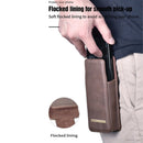 Outdoor Mountaineering Phone Hanging Pocket for Samsung Galaxy Z Fold3 5G(Brown)
