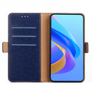 For Xiaomi 12 Pro Ostrich Texture Flip Leather Phone Case(Blue)