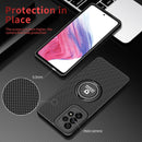 For Samsung Galaxy A23 4G Eagle Eye Ring Holder Phone Case(Black)