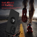 For Samsung Galaxy A23 4G Eagle Eye Ring Holder Phone Case(Black)