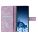 For OPPO Reno6 5G Mandala Embossed Flip Leather Phone Case(Purple)