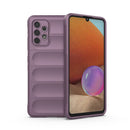 For Samsung Galaxy A32 4G Magic Shield TPU + Flannel Phone Case(Purple)