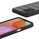 For Samsung Galaxy A32 5G Magic Shield TPU + Flannel Phone Case(Black)