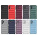 For Samsung Galaxy A32 5G Magic Shield TPU + Flannel Phone Case(Black)