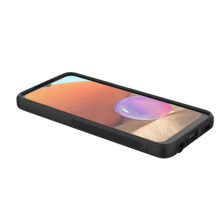 For Samsung Galaxy A32 5G Magic Shield TPU + Flannel Phone Case(Purple)