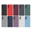 For Samsung Galaxy S21 5G Magic Shield TPU + Flannel Phone Case(Purple)