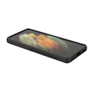 For Samsung Galaxy S21 Ultra 5G Magic Shield TPU + Flannel Phone Case(Dark Grey)