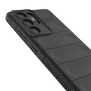 For Samsung Galaxy S21 Ultra 5G Magic Shield TPU + Flannel Phone Case(Light Blue)