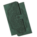 For Xiaomi Redmi Note 7 / Note 7 Pro Mandala Embossed Flip Leather Phone Case(Green)
