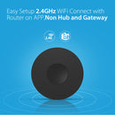 NEO NAS-IR02W WiFi IR Remotc Control Support Amazon Alexa / Google Home(Black)