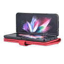 For Samsung Galaxy Z Fold4 AZNS Dream II Skin Feel PU+TPU Horizontal Flip PU Phone Case(Red)