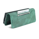 For Samsung Galaxy Z Fold4 AZNS Dream II Skin Feel PU+TPU Horizontal Flip PU Phone Case(Green)
