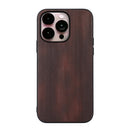 Yellow Cow Texture PU Phone Case For iPhone 14 Pro Max (Coffee)