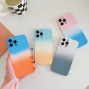 Gradient PP Phone Case For iPhone 13 Pro Max(Yellow)