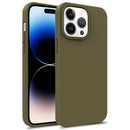 TPU Shockproof Phone Case For iPhone 14 Pro (Army Green)