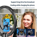 K8 Twin Turbo Semiconductor Mobile Phone Dedicated Back Clip Radiator(Gun Color)