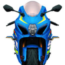 2 PCS KC048 Split Flashing Type Motorcycle Turn Signal Light Assembly with Daytime Running Light Function(Yellow + Blue Light)