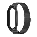 For Xiaomi Mi Band 7 / 7 NFC MIJOBS Milan Magnetic Plus Stainless Steel Watch Band(Black)