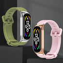 For Xiaomi Mi Band 7 / 7 NFC MIJOBS CS Metal Case + Silicone Watch Band(Black)